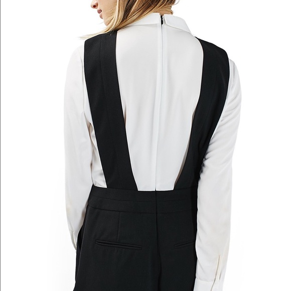 Topshop One Piece Pinafore Romper - Picture 2 of 4